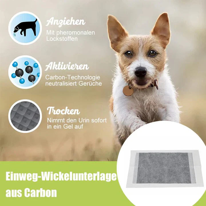 Carbon Pads de Dressage pour Animaux de Compagnie - 50 Pcs