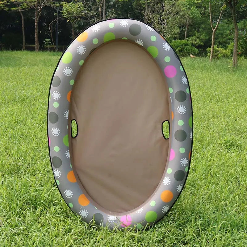 Baignoire pour Chien - Baignoire Gonflable pour Animaux de Compagnie avec Motif Fleuri pour L' Intérieur et L' Extérieur