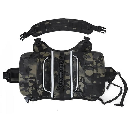 Gilet de Natation pour Chiens avec Bandes Réfléchissantes - Gilet de Sécurité Étanche pour Chiens