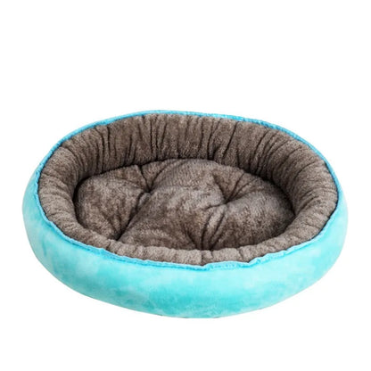 Lit Confortable pour Animaux Domestiques pour Chiens et Chats - Lit Rond et Doux pour le Confort et la Détente