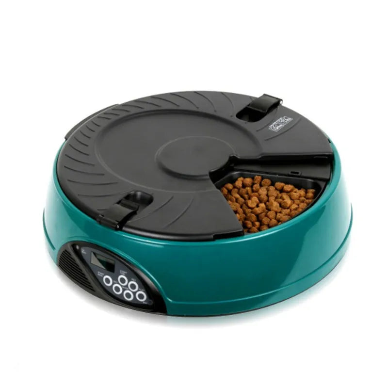 Distributeur Automatique de Nourriture pour Chiens et Chats avec Minuterie et Contrôle des Portions