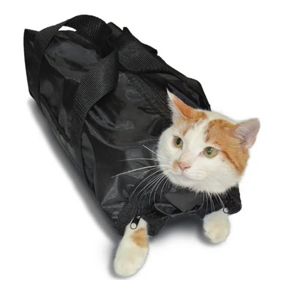 Sac De Toilettage Pour Chats Pour Couper Les Griffes Et Les Soigner - Confortable Et Sûr