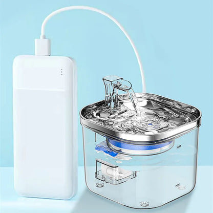 Fontaine Automatique pour Chats et Chiens - Distributeur D' Eau Silencieux avec Filtre