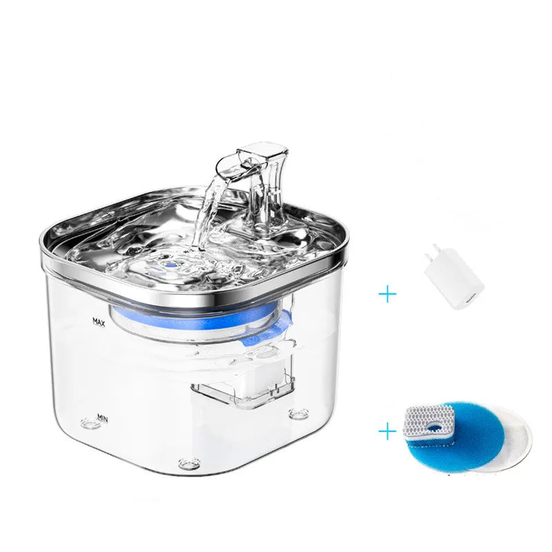 Fontaine Automatique pour Chats et Chiens - Distributeur D' Eau Silencieux avec Filtre