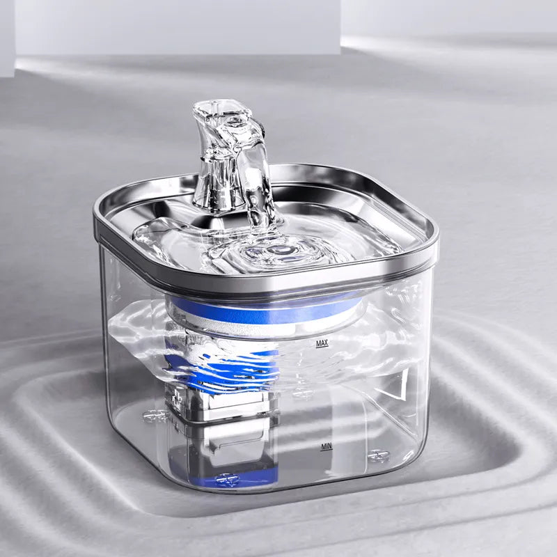 Fontaine Automatique pour Chats et Chiens - Distributeur D' Eau Silencieux avec Filtre
