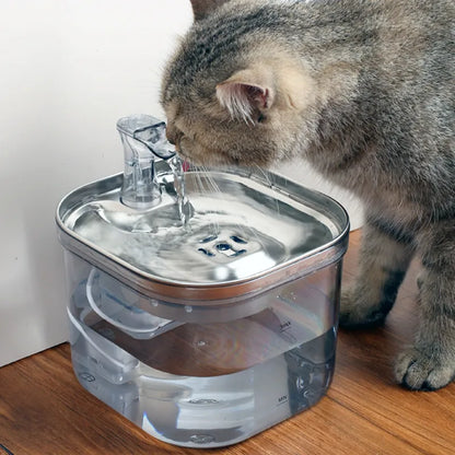 Fontaine Automatique pour Chats et Chiens - Distributeur D' Eau Silencieux avec Filtre
