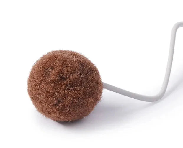 Jouets Interactifs pour Chats en Forme D' Œuf - Jouet avec Balle Mobile pour Chats