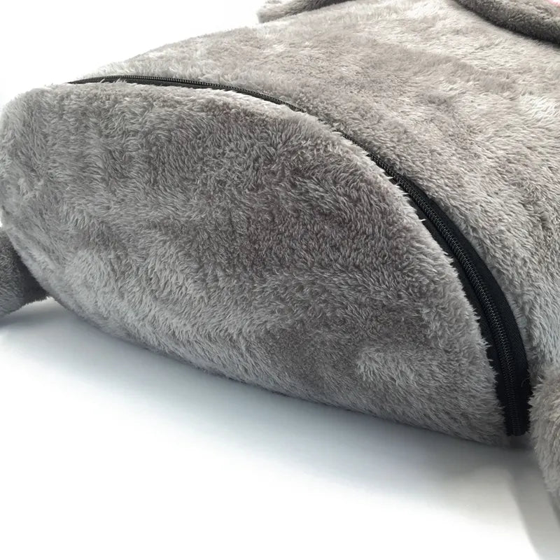 Cape de Couchage Douillet pour Chats au Design de Souris - Doux et Confortable pour Ton Chat