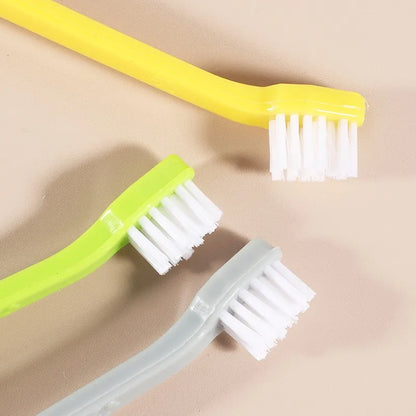 Brosses À Dents Double Tête Pour Animaux De Compagnie En Lot De Plusieurs