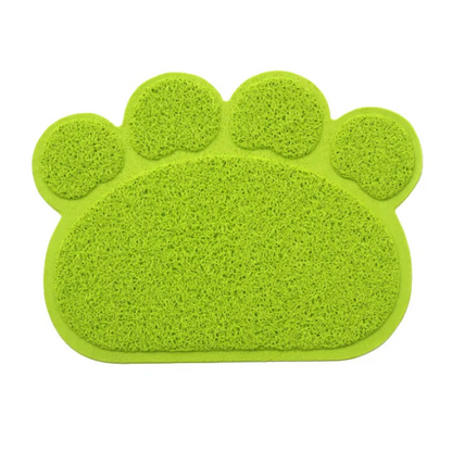 Natte De Litière Pour Chat En Forme De Patte Pour Des Sols Propres Et Moins De Pertes