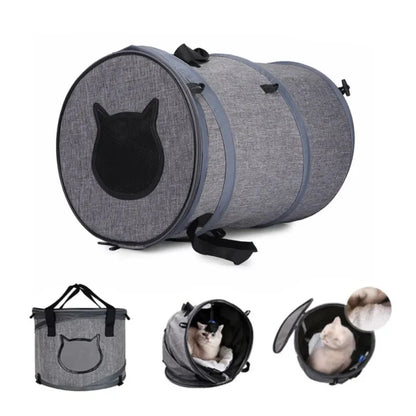 Sac de Transport Pliable pour Animaux de Compagnie - Sac de Transport Robuste pour Chats et Chiens