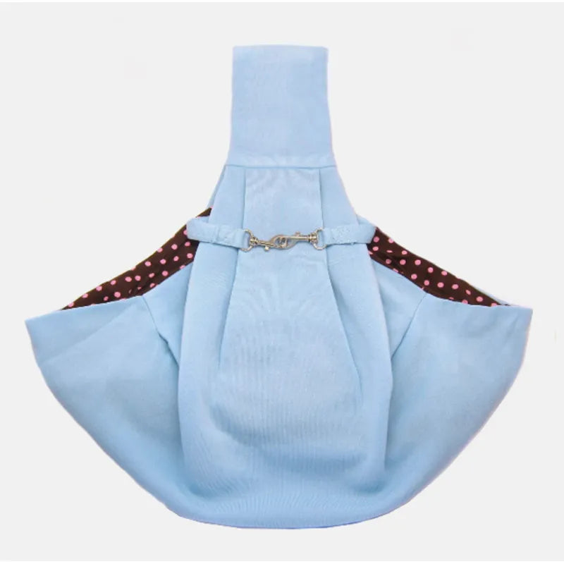 Sac de Transport pour Chien en Forme de Sling - Confortable pour les Petits Chiens et les Animaux Domestiques