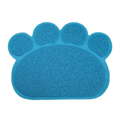 Natte De Litière Pour Chat En Forme De Patte Pour Des Sols Propres Et Moins De Pertes
