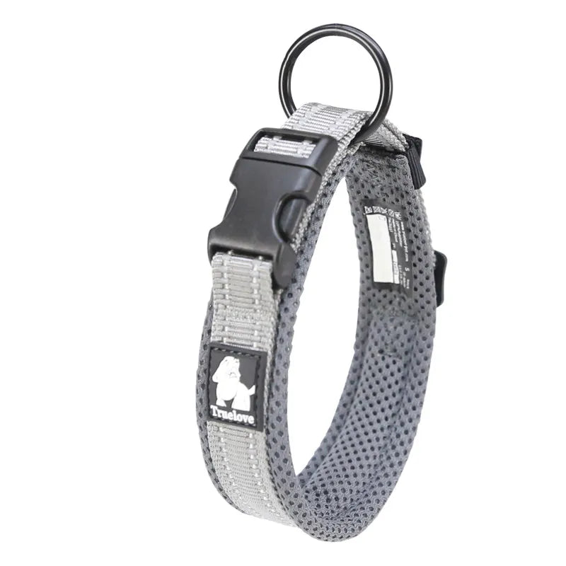 Collier De Chien Réfléchissant Truelove - Respirant Et Réglable Pour Un Confort Maximal