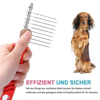 Peigne de Démêlage Professionnel pour Animaux de Compagnie