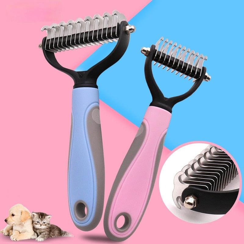 Peigne Démêlant Double Face Pour Animaux De Compagnie