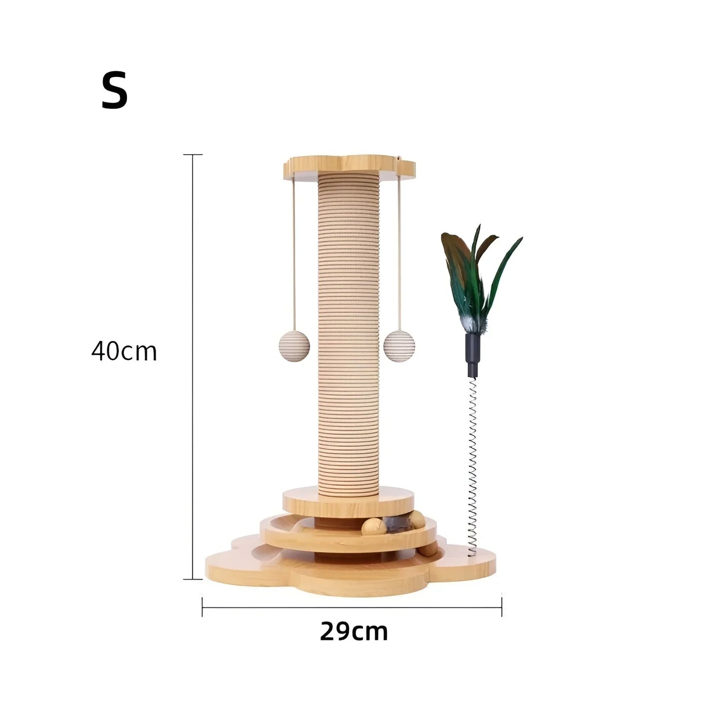 Jouets En Bois Pour Chats 24x40