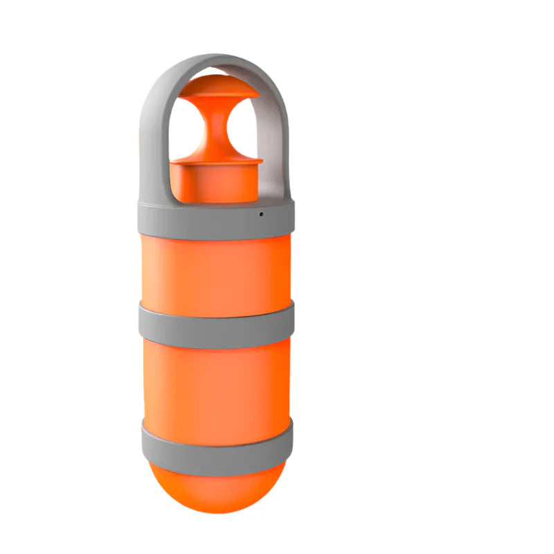 Ramasseur de Déjections Canines Portable avec Support de Sac et Mécanisme à Un Bouton