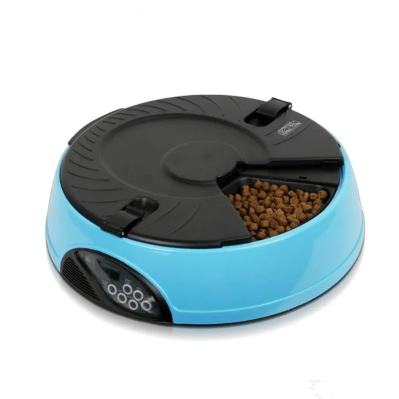 Distributeur Automatique de Nourriture pour Chiens et Chats avec Minuterie et Contrôle des Portions