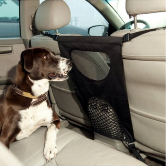 Organisateur de Siège Arrière de Voiture pour Chiens - Sac de Rangement Pratique
