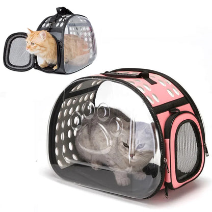 Sac de Transport pour Animaux de Compagnie - Boîte Portable pour Animaux de Compagnie avec Fenêtre de Visualisation