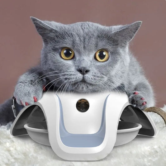 Ecuelle Interactive pour Animaux de Compagnie - Distribution de Nourriture en Trois Dimensions