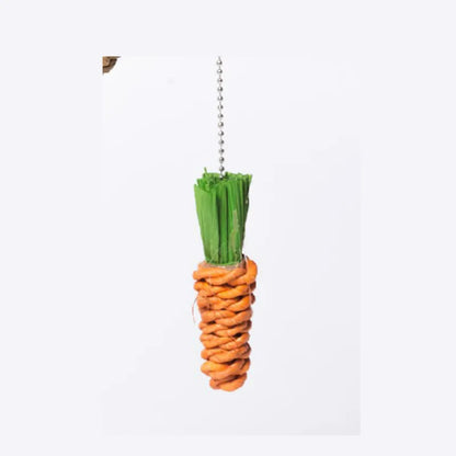 Arbre à Chat en Forme D' Arbre - Arbre à Chat en Sisal avec Jouets en Forme de Carotte
