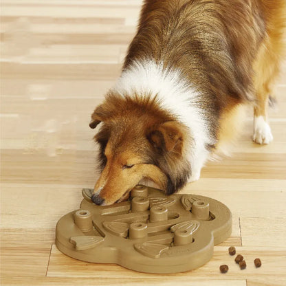 Jouet Interactif pour Chiens - Jeu D' Intelligence avec Compartiments Coulissants pour Friandises & Stimulation Mentale