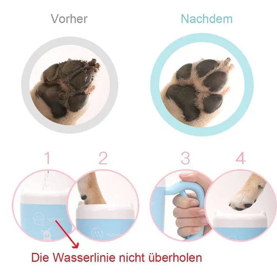 Gobelets Lave - Pattes Autonettoyants pour Animaux Domestiques