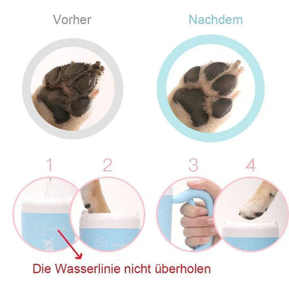 Gobelets Lave - Pattes Autonettoyants pour Animaux Domestiques