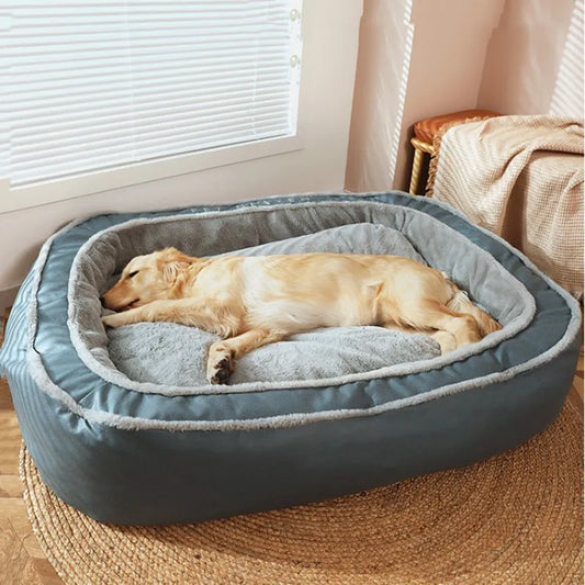 Lit pour Chien à Bords Hauts - Lit Confortable pour Animaux Domestiques au Design Moderne