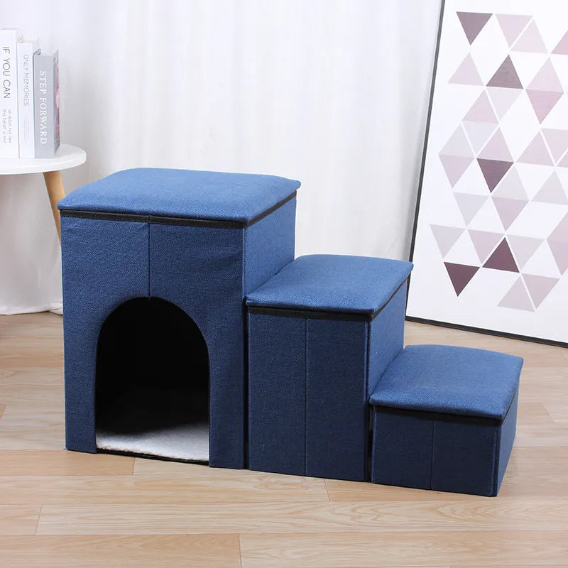 Escalier et Rampe pour Animaux Domestiques - Stable et Pliable , pour Chiens et Chats