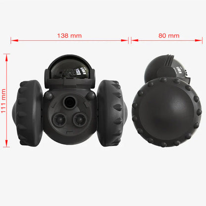 Jouet Alimentaire Interactif à Roulettes pour Animaux de Compagnie