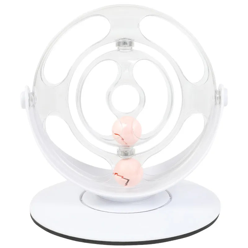 Jouet Interactif Pour Chats Avec Balles Rotatives Et Mouvement À 360 °