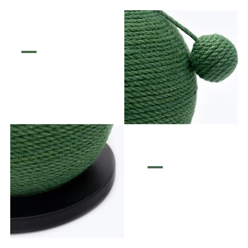 Boule à Gratter en Sisal pour Chats - Jouet à Gratter pour Chats pour le Soin des Griffes