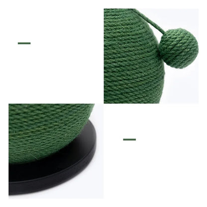 Boule à Gratter en Sisal pour Chats - Jouet à Gratter pour Chats pour le Soin des Griffes