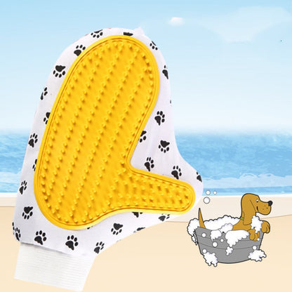Gant de Soin pour Animaux de Compagnie pour Chiens et Chats - Gant de Massage à Picots Souples