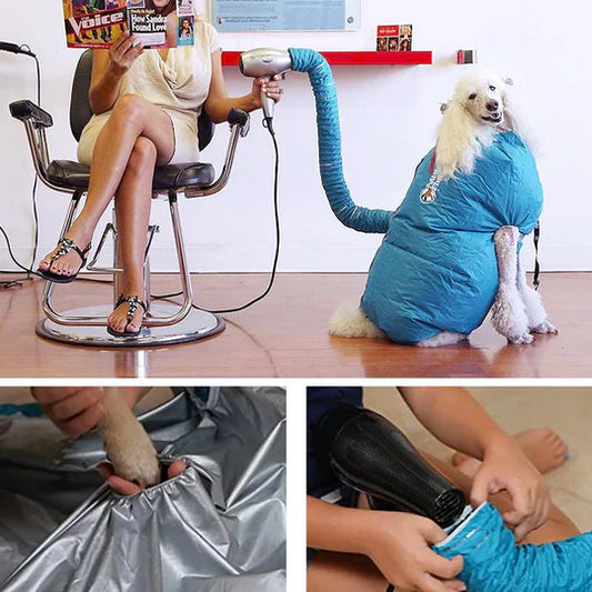 Manteau de Séchage pour Animaux Domestiques avec Fonction D' Air Chaud