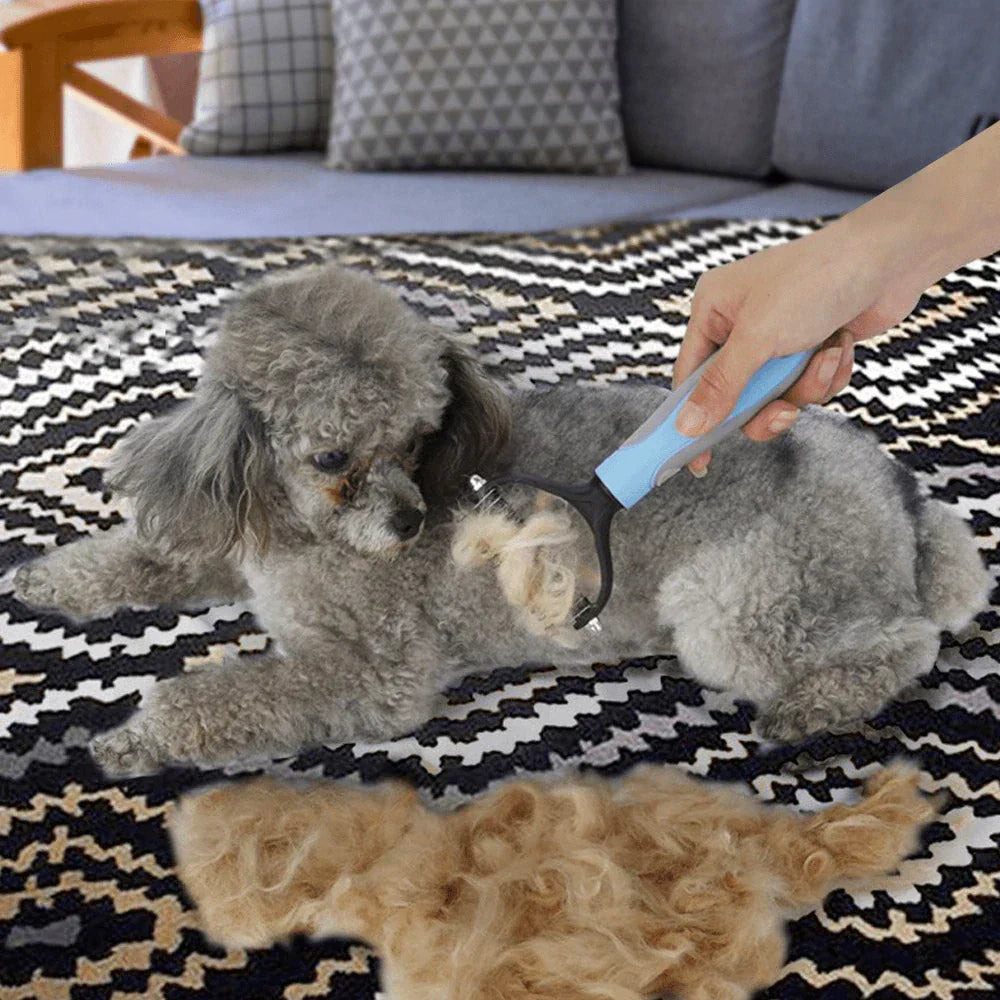 Peigne Démêlant Double Face Pour Animaux De Compagnie