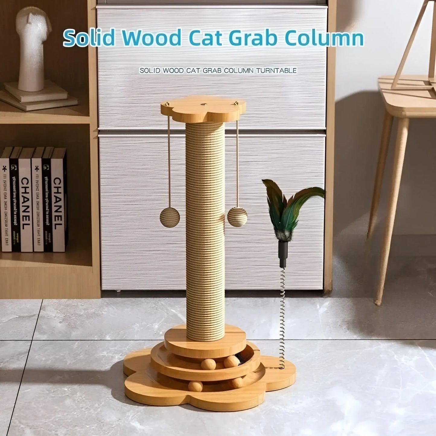 Jouets En Bois Pour Chats 24x40