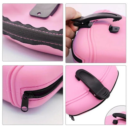 Pop - It Porte-clés avec Fermeture Éclair - Jouet Anti-stress et Sac de Rangement