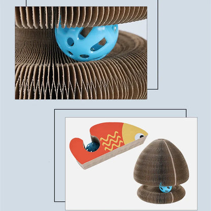 Jouets à Griffer pour Chats Tours - avec Balle Interactive pour S' Amuser à Griffer dans Différents Styles