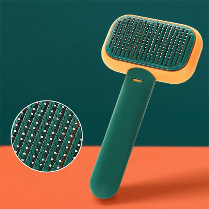 Brosse à Cheveux avec Fonction de Démêlage - Conception Innovante pour le Soulagement de la Douleur et le Démêlage Rapide