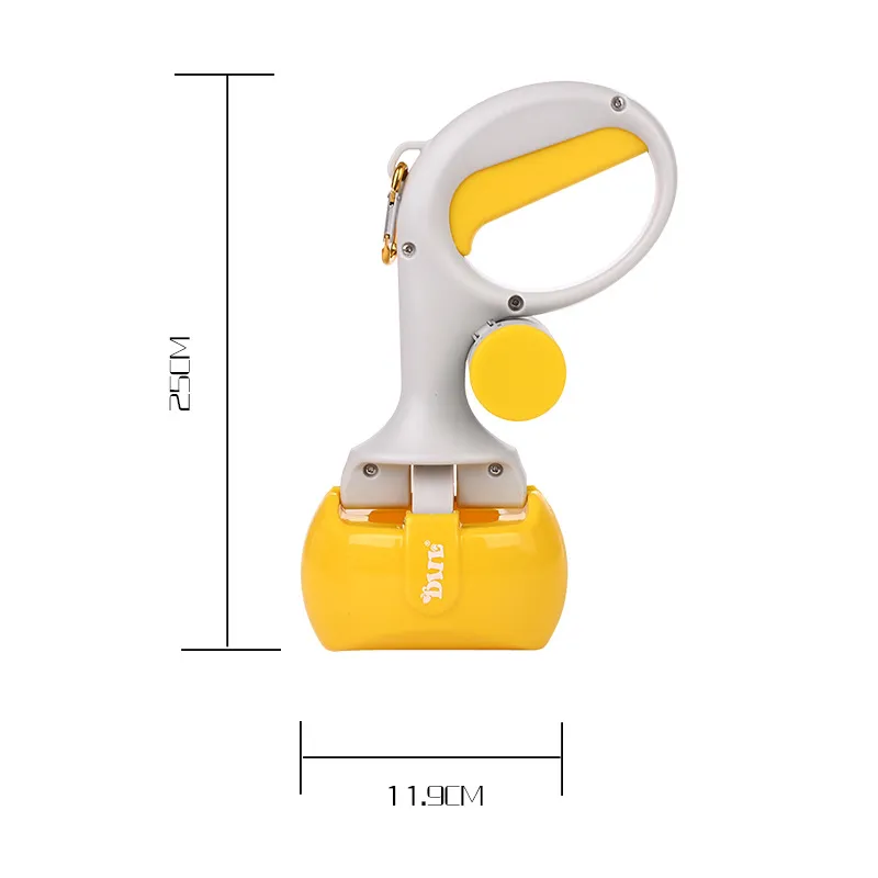 Distributeur de Sacs à Déjections Canines avec Poignée de Transport - Pratique pour les Promenades