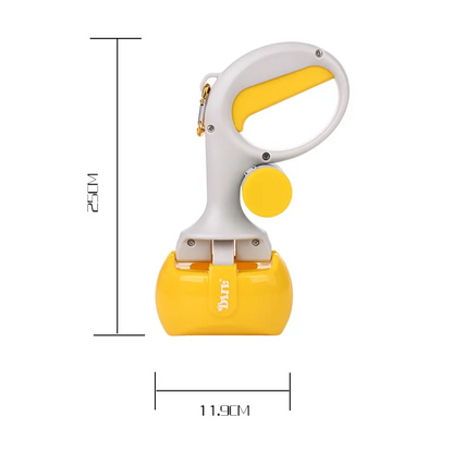 Distributeur de Sacs à Déjections Canines avec Poignée de Transport - Pratique pour les Promenades