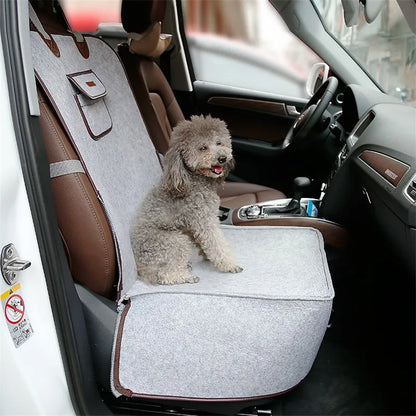Siège pour Chien en Voiture - Siège pour Chien Confortable et Sûr pour la Voiture avec Sangle de Fixation