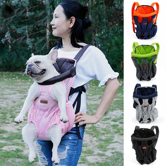 Sac à Dos Portable pour Chien - Confortable et Respirant pour les Animaux Domestiques