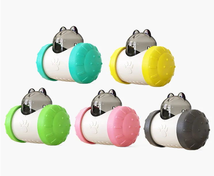 Jouet à Friandises Interactif pour Chiens et Chats - Jouet à Mâcher avec Distributeur de Nourriture