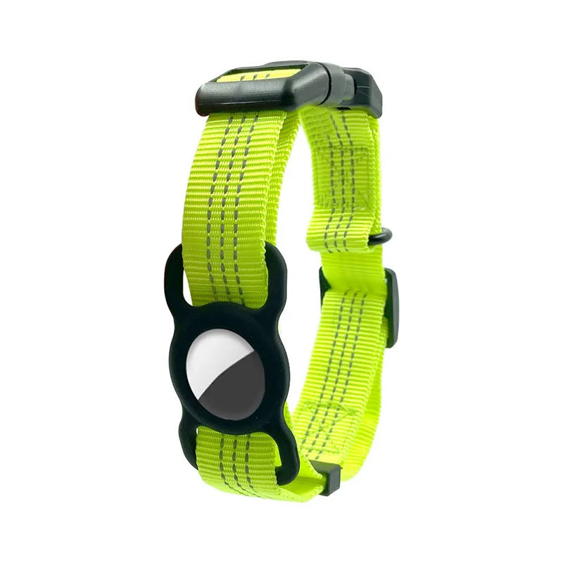 Collier De Chien Réglable Avec Bandes Réfléchissantes - Disponible En Plusieurs Couleurs