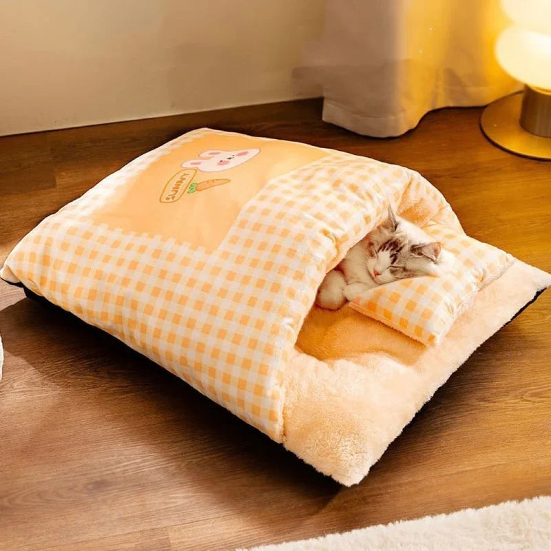 Lit Sac De Couchage Premium Pour Chats